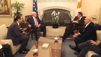 Губернатор Петербурга обсудил с президентом Кипра сотрудничество в образовании, медицине и культуре