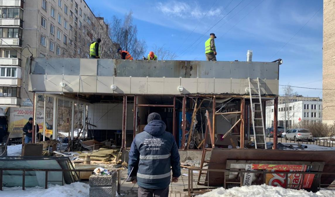 Павильоне разбор