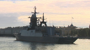В Главном военно-морском параде будут участвовать 42 корабля