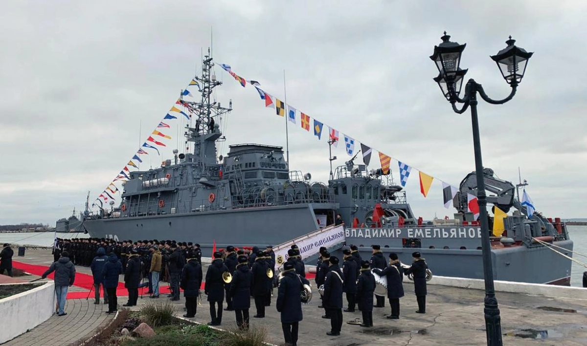 Средне-Невский завод передал ВМФ новейший корабль противоминной обороны - tvspb.ru