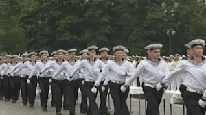 В Кронштадте чествовали офицеров — выпускников образовательных заведений учебного центра ВМФ