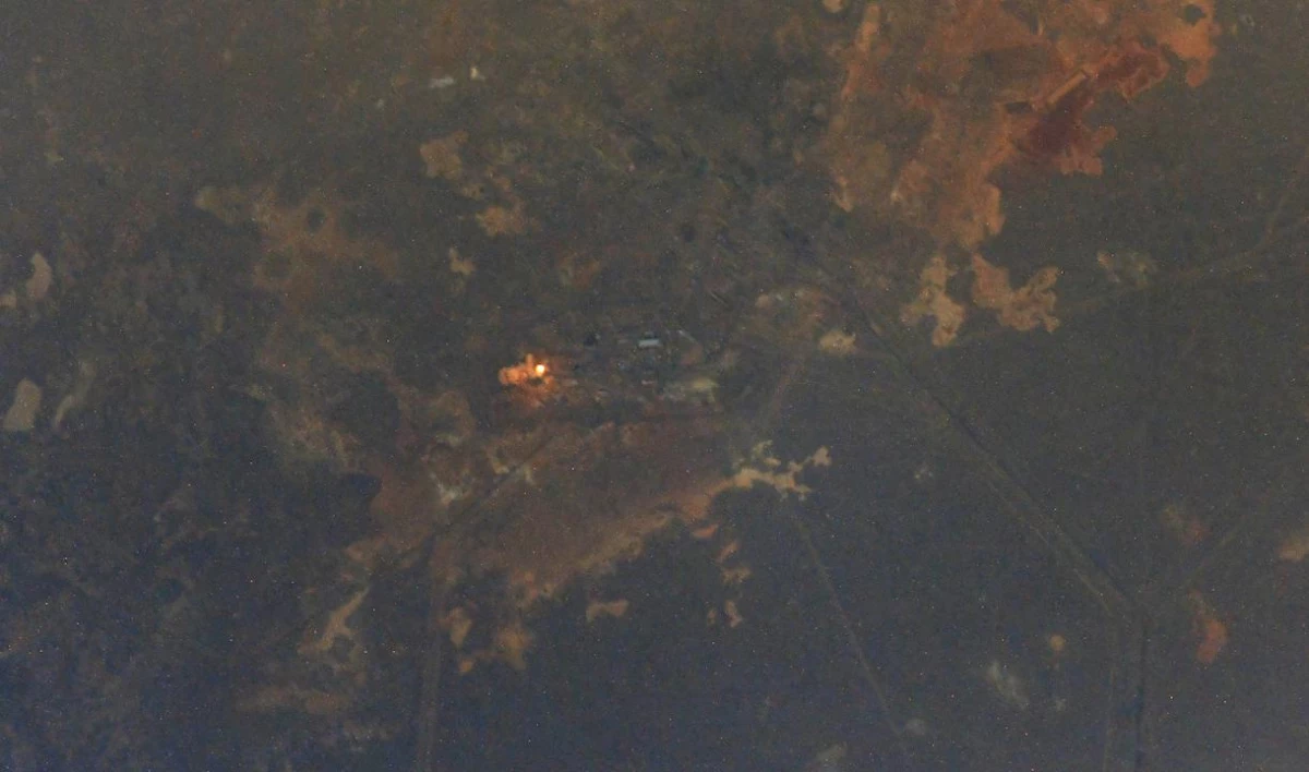Петербуржец сфотографировал из космоса пуск грузового корабля с «Байконура» - tvspb.ru