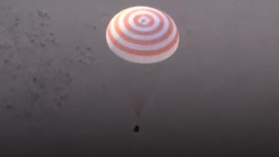 Экипаж корабля «Союз МС-09» совершил посадку в Казахстане