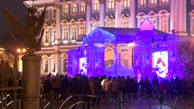 На Дворцовую площадь после двухлетнего перерыва вернется празднование Нового года