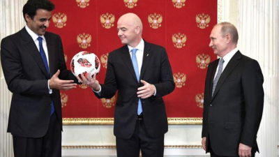 Владимир Путин передал эмиру Катара «мяч полномочий»