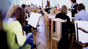 Встречаемся с юными музыкантами русского народного оркестра