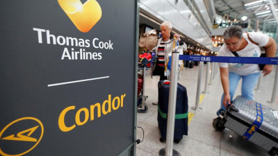 Британская компания Thomas Cook обанкротилась
