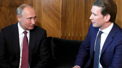 Владимир Путин сегодня встретится с канцлером Австрии Себастьяном Курцем в Петербурге