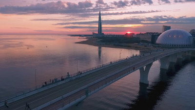 Три новых съезда к «Лахта Центру» построят к 2024 году