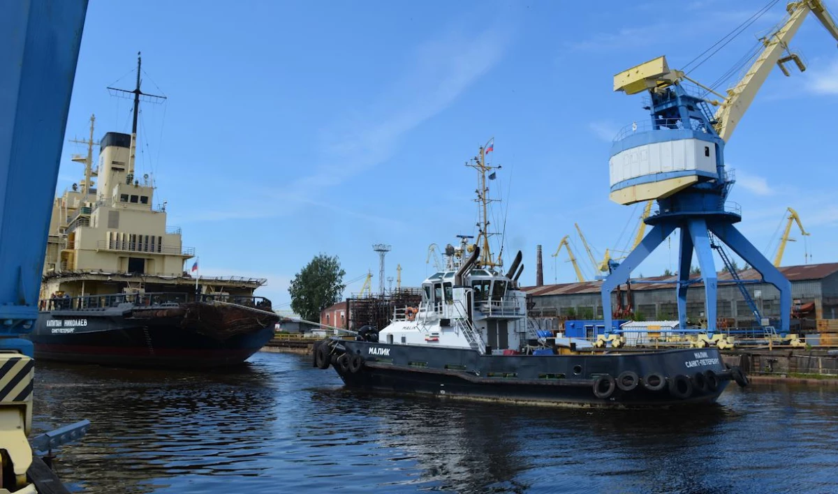 В Кронштадте начали ремонт ледокола «Капитан Николаев» - tvspb.ru