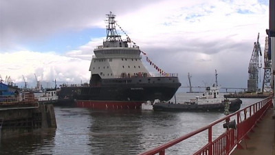 Ледокол «Илья Муромец» прибыл в Североморск