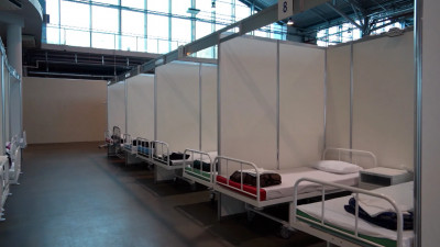 Из COVID-госпиталя в «Ленэкспо» выписали последних пациентов