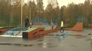 В Левашово появилась новая спортивная площадка