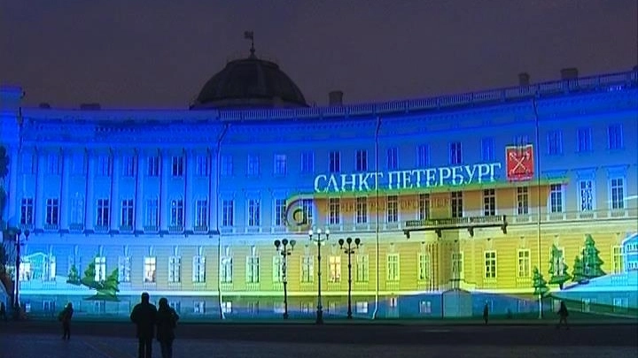 Старт предновогоднего светового шоу на Дворцовой отменен в связи с трауром - tvspb.ru