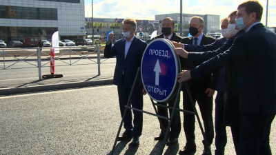 В Петербурге открыли Лиговский путепровод и обход Красного Села