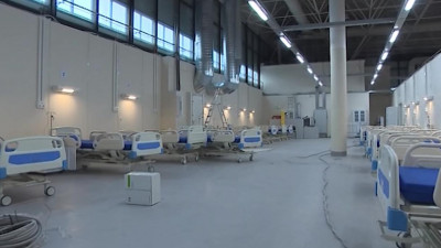 Александр Беглов: Во временном госпитале в «Ленэкспо» развернуто 2,5 тысячи коек