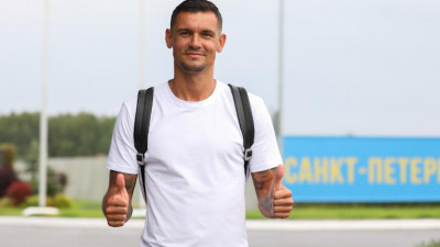 Деян Ловрен провел первую тренировку с «Зенитом»
