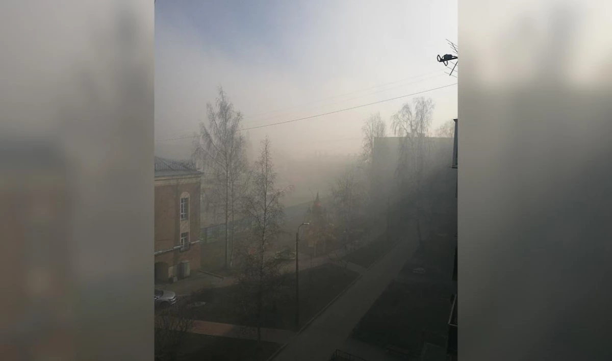 Очевидцы сообщают о задымлении в Кронштадте - tvspb.ru