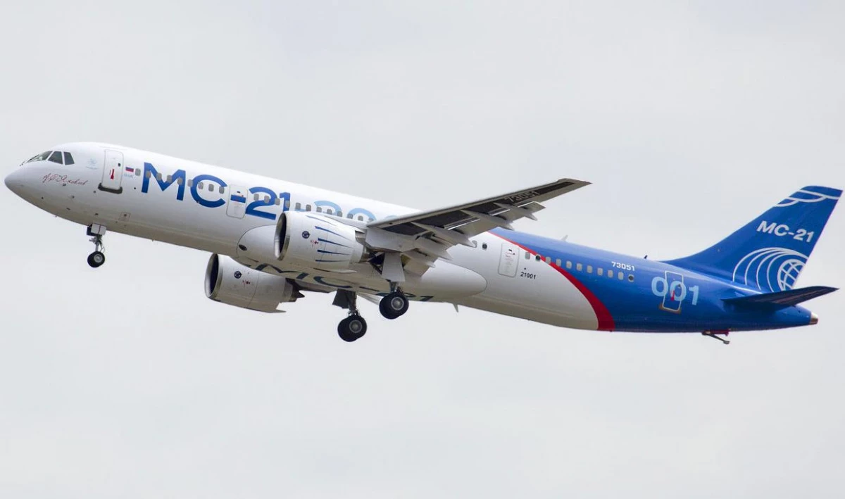 Российский самолет МС-21 совершил первый международный полет - tvspb.ru