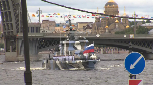 Корабли на Неве: генеральная репетиция главного военно-морского парада в Петербурге