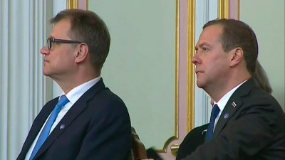 В Петербурге проходит встреча премьер-министров России и Финляндии