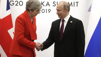 В Кремле дали положительную оценку встрече Путина и Мэй