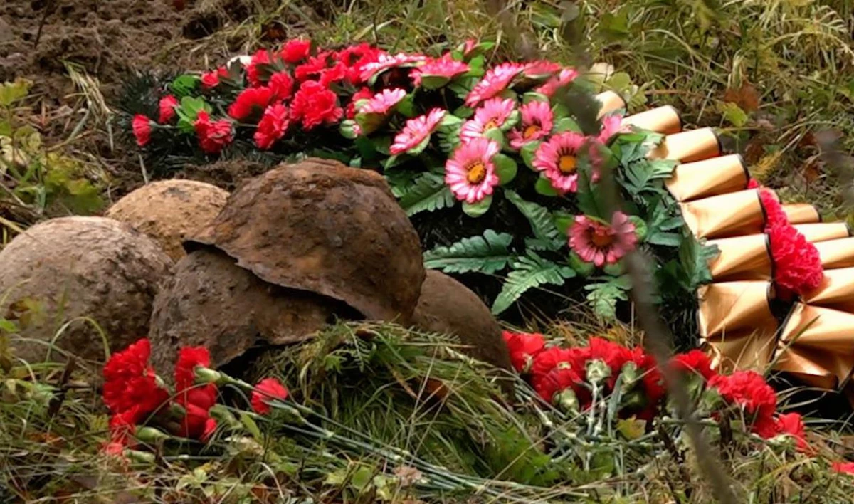 На мемориале «Петровка» захоронили останки 58 красноармейцев - tvspb.ru