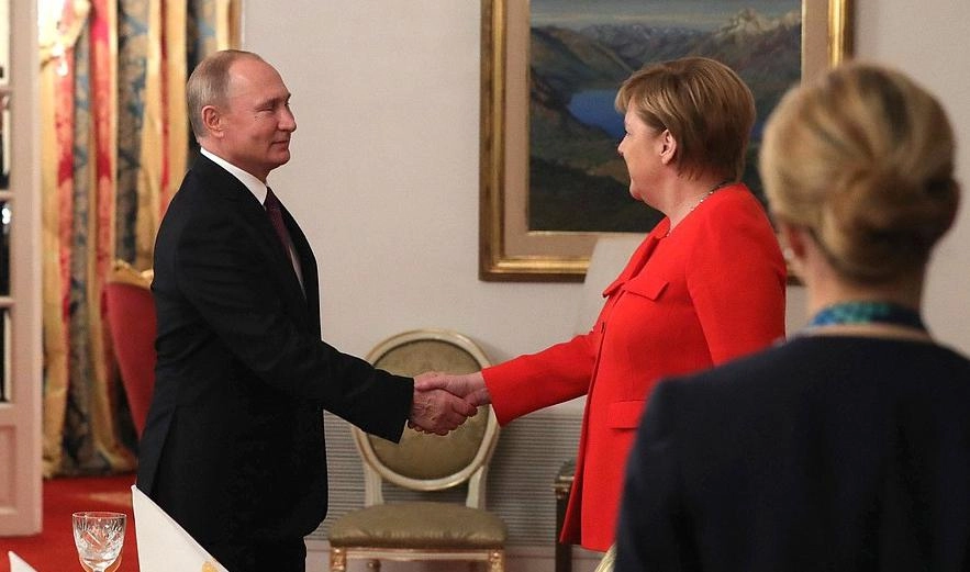 Владимир Путин провел встречу с Ангелой Меркель - tvspb.ru