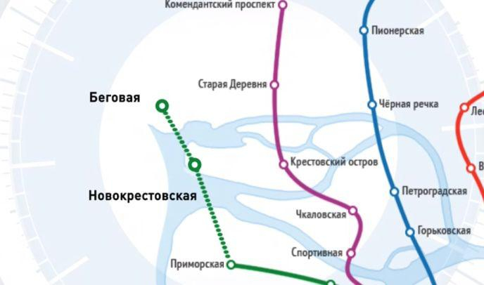 Карта метро санкт петербурга беговая санкт петербурга