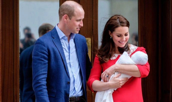 Принц Уильям и герцогиня Кембриджская назвали своего сына Луи - tvspb.ru