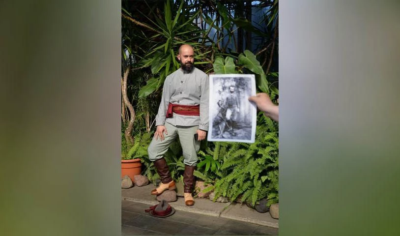 В Петербурге воссоздали экспедиционный костюм Миклухо-Маклая - tvspb.ru