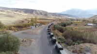 Российские миротворцы начали покидать Карабах