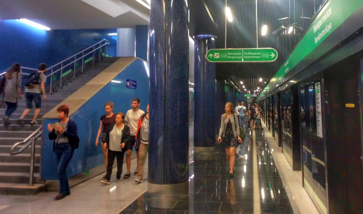 «Бомбический вид»: петербуржцы радуются открытию новых станций метро - tvspb.ru