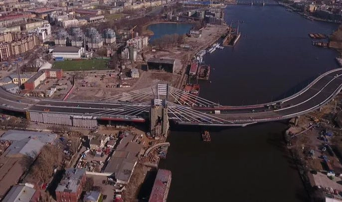 Петербургские руферы пробрались на строящийся мост Бетанкура - tvspb.ru