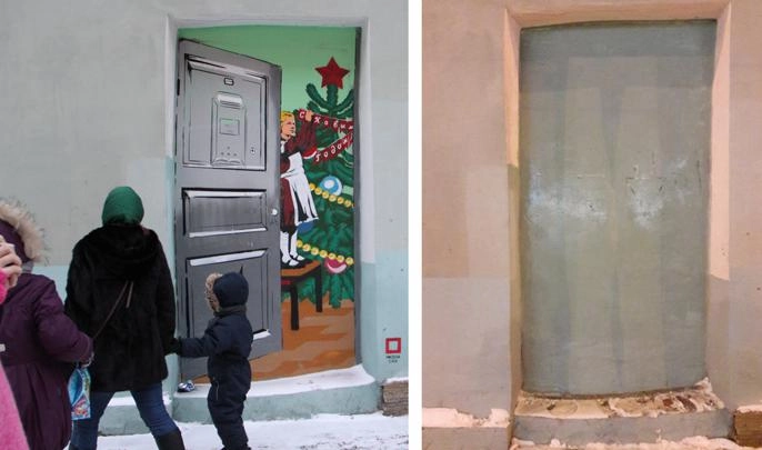 Депутат предложил ускорить разработку закона о защите стрит-арта после закраски двери в советский Новый год - tvspb.ru