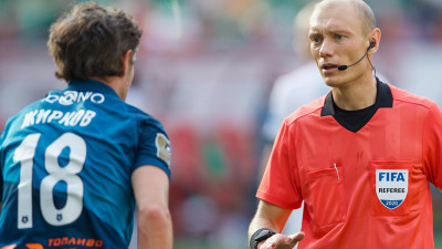 Матч между «Зенитом» и «Краснодаром» обслужит бригада Владимира Москалева