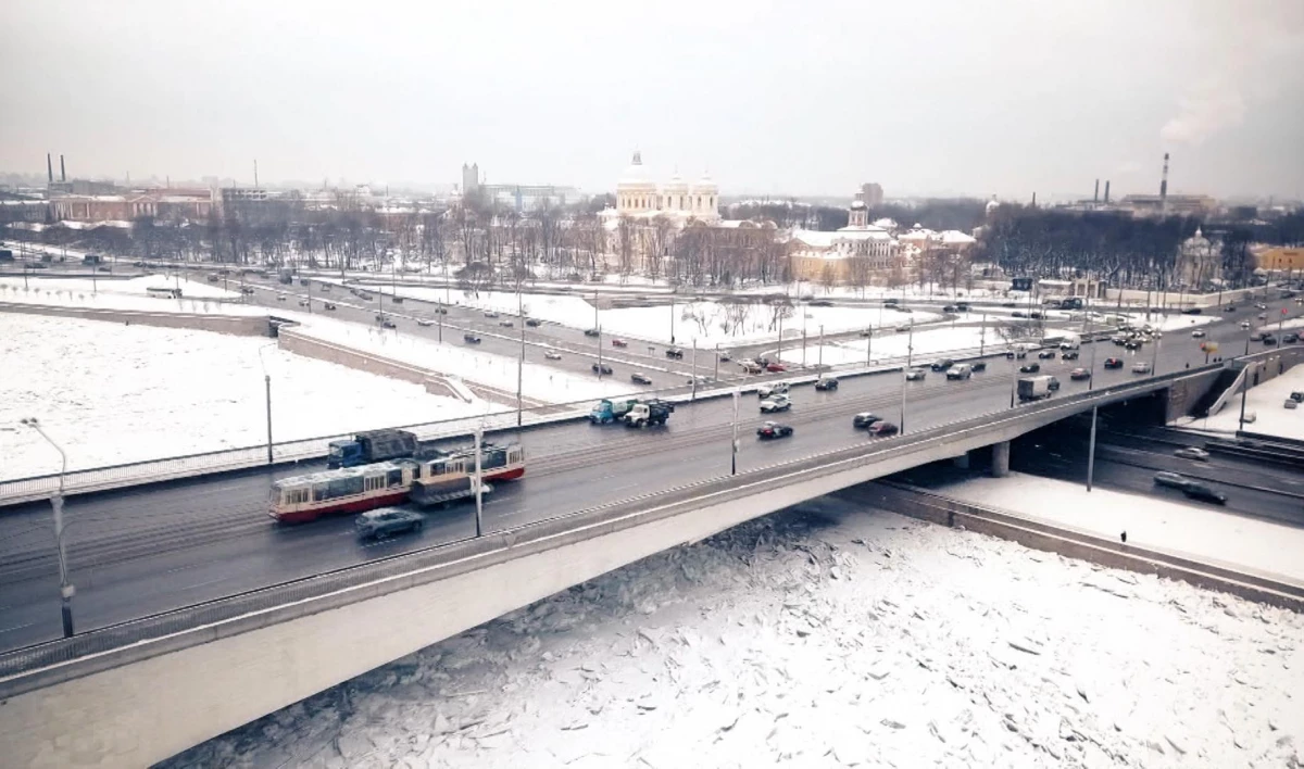 На мосту Александра Невского выделят полосу для трамваев на время ремонта «Ладожской» - tvspb.ru