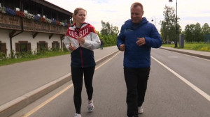 На бегу с олимпийской чемпионкой по фехтованию Екатериной Дьяченко