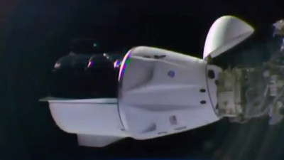 Космический корабль Crew Dragon пристыковался к МКС