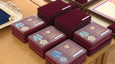 В Смольном вручили президентские награды представителям петербургского дзюдо