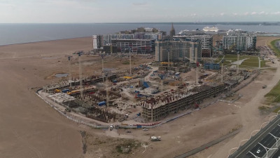 На намыве Васильевского острова построят новый ЖК