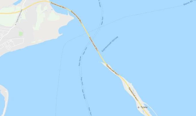 Сервис Google Maps подписал Крымский мост на украинском языке - tvspb.ru