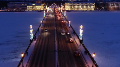 Петербург вошел в топ-3 популярных городов на Новый год для двоих