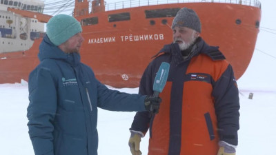 Руководитель экспедиции «Академика Трешникова» обратился к участникам Арктического форума в Петербурге