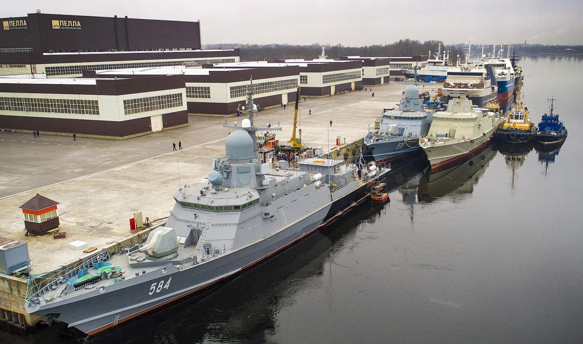 Малый ракетный корабль «Одинцово» готовится к заводским ходовым испытаниям - tvspb.ru