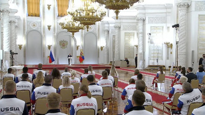 Путин пожелал удачи российским спортсменам на Олимпиаде в Токио