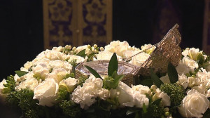 В Петербург прибыл ковчег с мощами Иоанна Крестителя