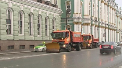 Дорожные службы Петербурга готовятся к возможному гололёду