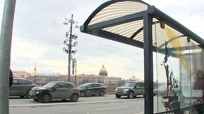В Петербурге установили 190 новых остановок