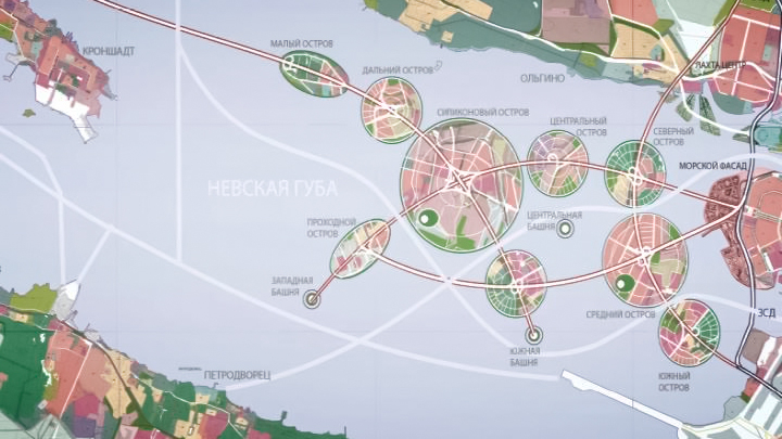 План развития территории санкт петербурга карта